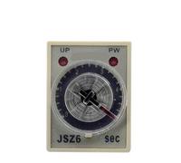 JSZ6-4 JSZ6-2 H3Y-4 H3Y-2 avec relais temporisé de mise sous tension de Base DC 12V 24V AC 220V 1S 5S 10S 60S commutateur de relais temporisé(1 second,8Pin 2NO and 2NC,DC24V)