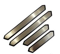 JSZDCVYBL 4PCS Acier Inoxydable Seuil de Porte Voiture pour Jaguar XK 1996-2014 X100 X150, Protection Bord de Porte, Imperméable Résistant à l'usure Seuil de Bienvenue Pédale Garniture,B-Silver