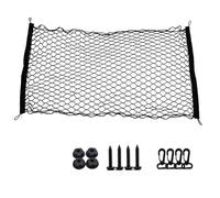 JSZDCVYBL Filet de Coffre Voiture pour Honda Accord Tourer 2003-2008 CL CM, Filet de Rangement Nylon avec Crochets et Vis, Organisateur pour SUV et Van, Fixation Solide et Facile à Installer