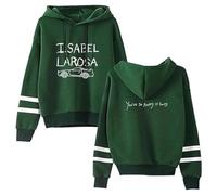 JSZHCB Isabel LaRosa You're So Pretty It Hurts Print Sweat à Capuche,Unisexe Streetwear Casual Hip Hop Top,Vert,XL