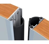 Ellen Profilé caoutchouc N3 pour porte va-et-vient 48 à 58 mm 250 cm