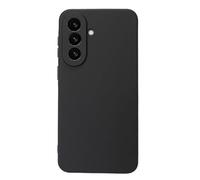 JT Berlin BackCase Pankow - Coque de Protection en Silicone Souple - Compatible avec Samsung Galaxy A37 5G - en TPU Flexible - Compatible avec Le Chargement sans Fil - Coins renforcés - Noir