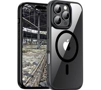 JT Berlin BackCase Pankow Hybrid Coque arrière Apple iPhone 16 Pro noir, transparent compatible avec MagSafe 11100
