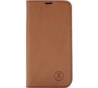 JT Berlin BookCase Tegel Étui portefeuille Apple iPhone 16 Pro cognac 11064