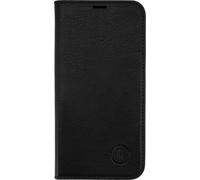 JT Berlin Étui à Rabat en Cuir véritable Tegel Compatible avec Apple iPhone 17 (Deux emplacements intérieurs pour Cartes, Fonction Support, utilisable sans Restriction) - Noir