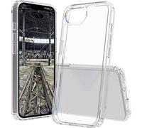 JT Berlin Pankow Clear Coque arrière Apple iPhone 16e transparent chargement par induction, résistant aux chocs 11111