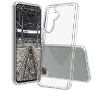 JT Berlin Pankow Coque Transparente Compatible avec Samsung Galaxy A36 (Absorbant Les Chocs, Chargement sans Fil Qi, résistant aux Rayures, Anti-Traces de Doigts) Transparent