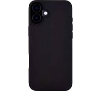 JT Berlin SilikonCase Steglitz Coque arrière Apple iPhone 16 noir chargement par induction, compatible avec MagSafe 11070