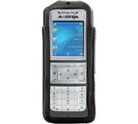 JT Berlin Turnline Étui en Cuir véritable pour Aastra 630 / 630d / 632d, Mitel 630 / 630D / 632d / 632d2 / 632dt [Cuir véritable, Clip Ceinture Rotatif à 8 Niveaux, fabriqué à la Main en Europe, Noir