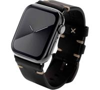 JT Berlin Watchband Alex II Vintage Bracelet 42 mm, 44 mm, 45 mm, 46 mm M noir Watch Series 1, Watch Series 2, Watch Series 3, Watch Series 4, Watch Series 5,