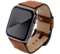 JT Berlin Charlie 10839 Bracelet de montre en acier inoxydable pour Apple Watch Ultra/42/44/45 mm Marron