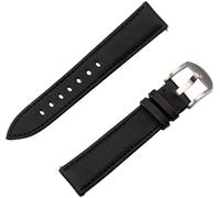 JT Berlin Watchband Wannsee Bracelet 44 mm, 40 mm, 47 mm, 43 mm, 45 mm, 46 mm, 42 mm, 41 mm M noir, acier inoxydable