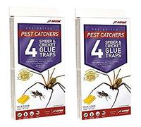 JT Eaton 844 Pest Anti-Gouttes Grande Toile d'araignée et de Cricket Taille Appât parfumé Colle Piège 2 - Pack