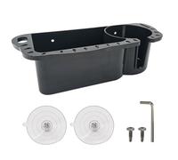 JT-HLM Porte-gobelet marin, porte-bouteille d'eau pour bateau, porte-gobelet multifonction avec grande capacité pour bateau, kayak, bateau, cabine de pêche (noir)