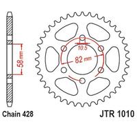 JT SPROCKETS Couronne Acier Standard - 428