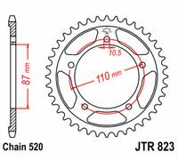 JT SPROCKETS Couronne Acier Standard - 520