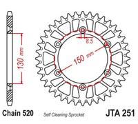 JT SPROCKETS Couronne aluminium ultra-light 251 - 520