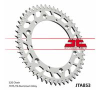 JT SPROCKETS Couronne aluminium ultra-light anti-boue 853 - 520