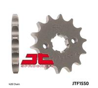 JT SPROCKETS Pignon acier standard 1550 - 428