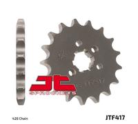 JT SPROCKETS Pignon acier standard 417 - 428