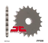 JT SPROCKETS Pignon acier standard 558 - 428, taille 100 mm