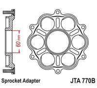 JT SPROCKETS Support de couronne - 6 Silentbloc Ducati Panigale/Monster