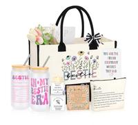 JTENGTOP Lot de 5 paniers cadeaux d'anniversaire pour meilleure amie, cadeau d'amitié pour meilleure amie, Noël, fête des mères, Saint-Valentin, meilleure amie