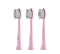 JTF Têtes de Brosse à Dents Electrique Compatible avec la Brosse à Dents Sonique P200, Soies Extra Douces, 3 Packs, Rose