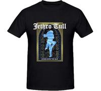 jtfpsnbc Jethro Tull Living with The Past T-shirts à col rond pour homme, Tsbpp-1578, L