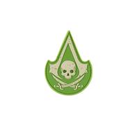 Jtg Patch En Caoutchouc Avec Un Crâne D´assassin