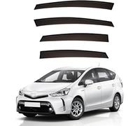 JTGZH Auto Déflecteurs Vent pour Toyota Prius Plus+ 2011-2022,Pare-Pluie Visière Porte Et Fenêtre Voiture durabl Déflecteurs de Vent