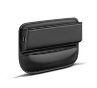 JTGZH Voiture Organisateur Stockage d'écart de Siège pour Audi SQ5 TT TT 8J TT FV,Car Poche de Console de siège Avant en Cuir PU,A/Black