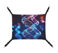 JTKBNVM DNA Genetic Helix Hamac pour chat et furet Hamac pour chat de grande taille Hamster Hamac doux à suspendre pour chat