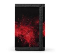 JTKBNVM Explosion Burst Portefeuille à trois volets pour homme et femme Portefeuille fin à trois volets avec poche avant | Portefeuille polyvalent avec 8 porte-cartes de crédit, style, taille unique,