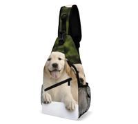 JTKBNVM Golden Retriever Puppies Sac à bandoulière pour homme Sac à dos de randonnée Sac de voyage Sac à main pour homme Sac à bandoulière Sac à dos Sac à dos