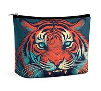 JTKBNVM Grande trousse de maquillage pour femme - Imperméable - Portable - Sac de toilette de voyage - Grande pochette de maquillage à main pour le travail, style, taille unique, Style :, Taille