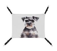 JTKBNVM Hamac pour chat Schnauzer Well-Behaved Hamac pour animaux de compagnie Hamac pour chat de grande taille Hamster Hamac doux à suspendre pour chat Hamac pour chat