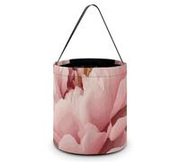 JTKBNVM Sac fourre-tout d'Halloween pour homme et femme - Motif pivoine - Réutilisable - Seau à bonbons - Style : taille unique, Style :, Taille unique