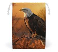 JTKBNVM Sacs en mousseline de coton avec cordon de serrage - Sacs cadeaux de Noël en toile avec cordon de serrage - Pochettes à bijoux - 1 pièce