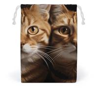 JTKBNVM Sacs en mousseline de coton avec cordon de serrage, sacs cadeaux en toile, sacs de Noël, sacs cadeaux en tissu, pochette à bijoux, sacs à cordon de serrage, 1 pièce