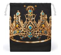 JTKBNVM Sacs en mousseline de soie en coton Queen Abeille Couronne Sacs à cordon de serrage Sacs cadeaux en toile Sacs cadeaux en toile Sacs cadeaux en tissu Sacs à cordon de serrage Sacs à cordon 1