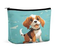 JTKBNVM Trousse de maquillage pour femme - Imperméable - Sac de toilette de voyage - Grande pochette de maquillage portable pour le travail - Taille unique, Style :, Taille unique