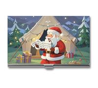 JTKLQBN Étui fin en métal pour cartes de visite Ode to The Wilderness - Porte-cartes de visite professionnel - Pour homme et femme - Personnel d'affaires, Ode à la nature sauvage, 3.7 x 2.2 x 0.3