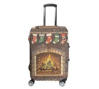 JTKLQBN Housse de bagage anti-rayures en attente de cadeaux imprimés, housse de protection lavable pour valise, protection élastique pour bagages de taille, En attente de cadeaux, S