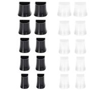 JTKREW 10Paires Protege Talon Chaussure Femme 5 Tailles, Embout Talon Femme Embout Talon Aiguille Bouchons De Talon pour Herbe Protege Talon Aiguille pour Les Evénements De Mariage en Plein Air