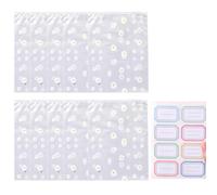 JTKREW 10pcs Pochettes Coulissantes pour Bébé Hôpital - 38 x 25 cm, Fermeture Hermétique à Glissière, Boîte Cadeau Naissance Bébé