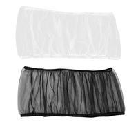 JTKREW 2 Pièces Housse de Cage à Oiseaux,Couvertures de Cage à Oiseaux,Attrape-Graine Plume,Cage Oiseaux Nylon Mesh pour Cages Oiseaux Lavable Couverture de Birdcage