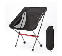 JTKSSCS Chaise De Peche Chaise De Camping Pliante Portable, D'extérieur en Forme Lune, Pliable for Randonnée Pique-Nique Pêche, Naturelle, Touristique(01)