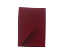 JTKSSCS Faire Part De Mariage Enveloppes en velours doux et lisses 13,5 x 19, cm, adaptées aux cartes d'invitation 5'' 7''(Red,100pcs)