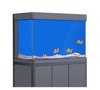 JTKSSCS Fond Aquarium Fond d'écran dégradé for Aquarium, Impression Simple, décorations for Toile de Fond d'aquarium(Blue2,40x160cm)